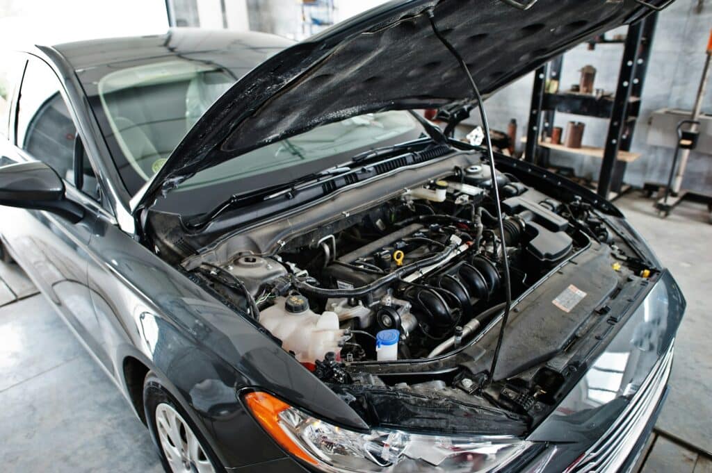 Car repair and maintenance theme